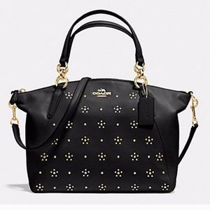 COACH Kelsey Studded leather purse